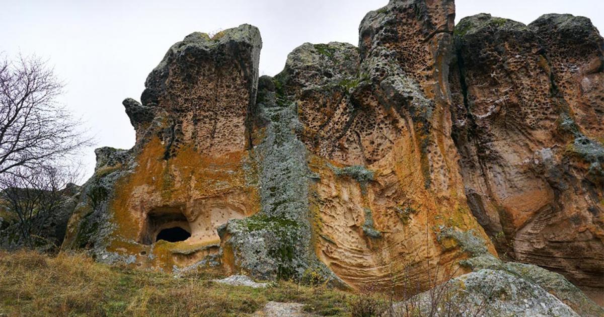 The Phrygian King Midas monument named Yazilikaya at Eskişehir, Turkey. (Selcuk/Adobe Stock)