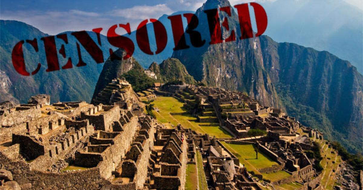 Discovery at Machu Picchu blocked