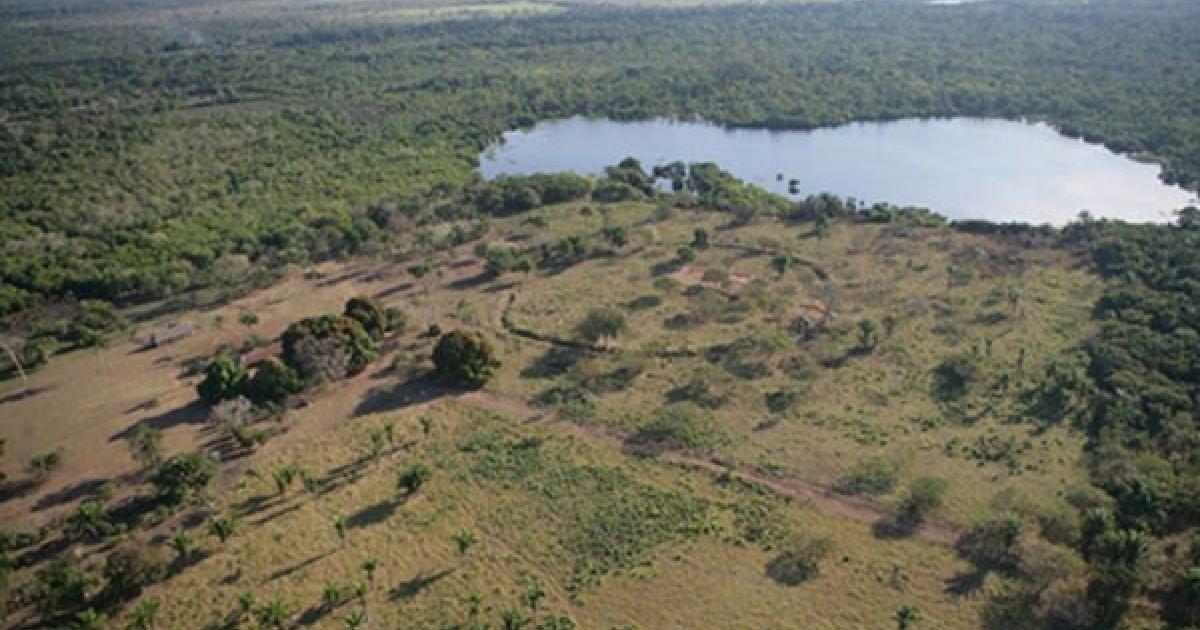 Man made ditches in Brazil - Parana