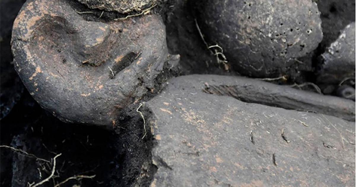 5,000-Year-Old Masked Figurine Found in Siberian Mass Grave