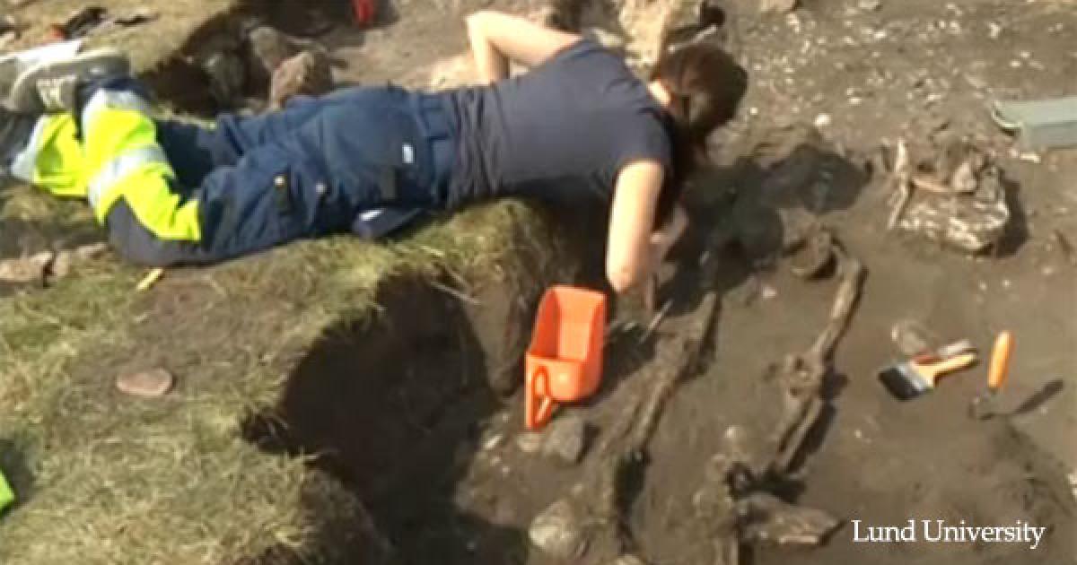 1,500 years old crime scene in Sweden