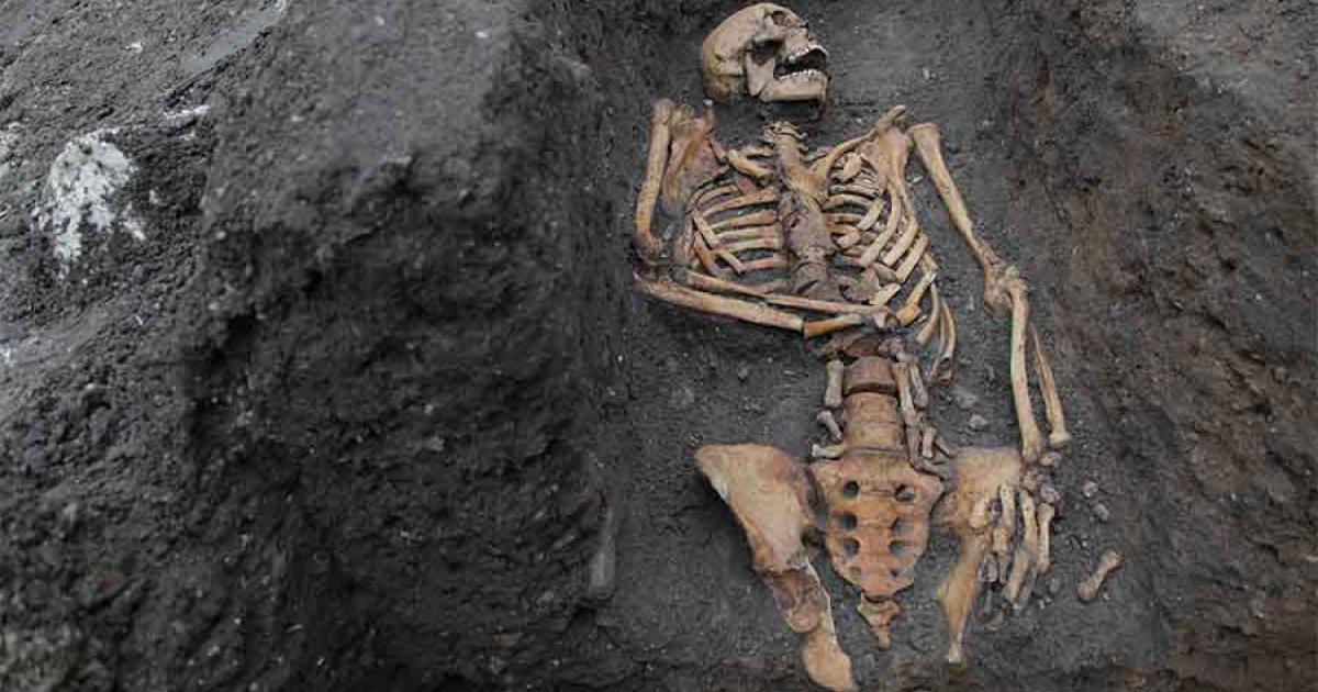 HALF of the Men Found in Medieval Paupers’ Cemetery Had Broken Bones