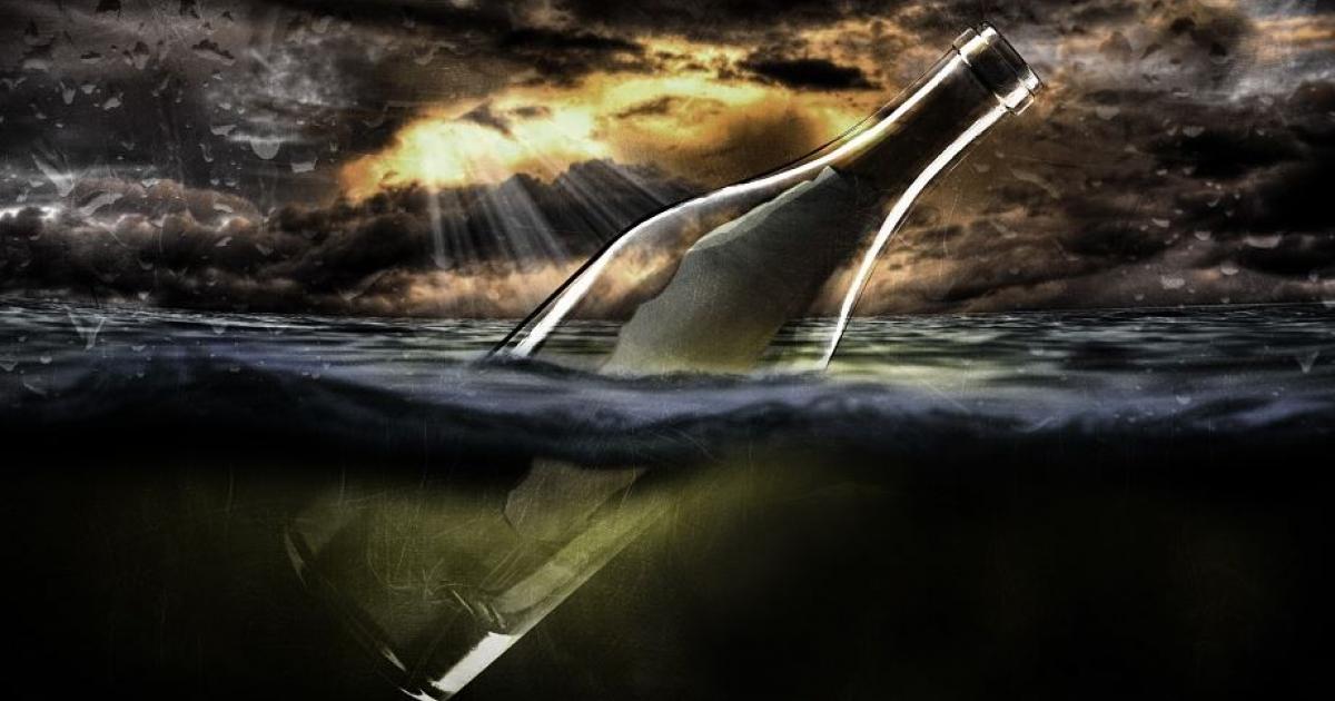 Message in an old bottle