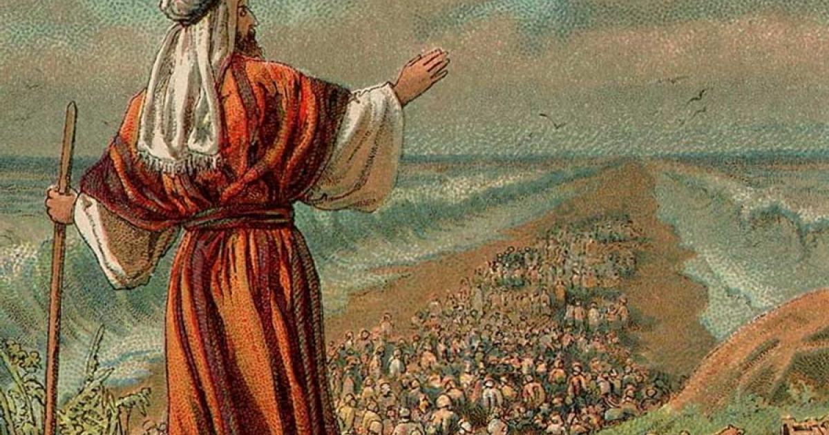 Israel’s Exodus from Egypt. Will archaeologists ever find concrete evidence for the Exodus and the metropolises the Israelites built in Egypt? Source: Public domain