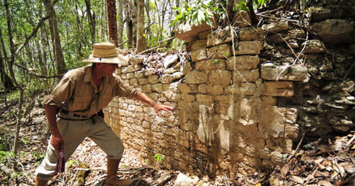 Ancient Mayan City in Mexico
