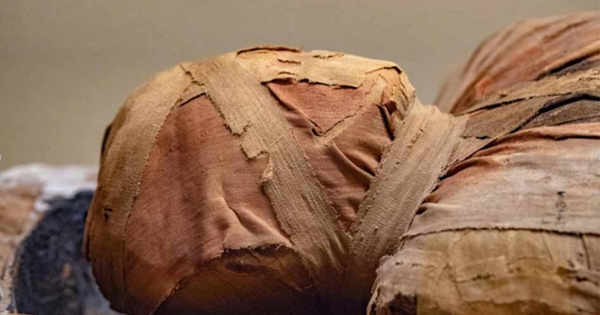 Head and shoulders of an Egyptian mummy, the best-known of mummification methods.        Source: Andrea Izzotti/Adobe Stock