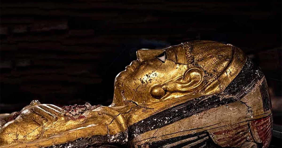 A golden mummy from Manchester Museum. Source: Allan Gluck / CC BY-SA 4.0