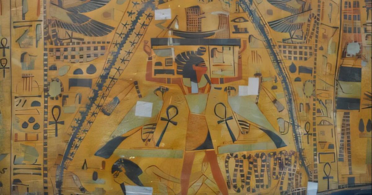 Nut’s cosmological vignette on the outer coffin of Nesitaudjatakhet. Nut’s body is covered in stars as well as a thick, undulating black curve that runs from the soles of her feet to the tips of her fingers. This curve, surrounded by stars on both sides, is reminiscent of the Milky Way’s Great Rift.