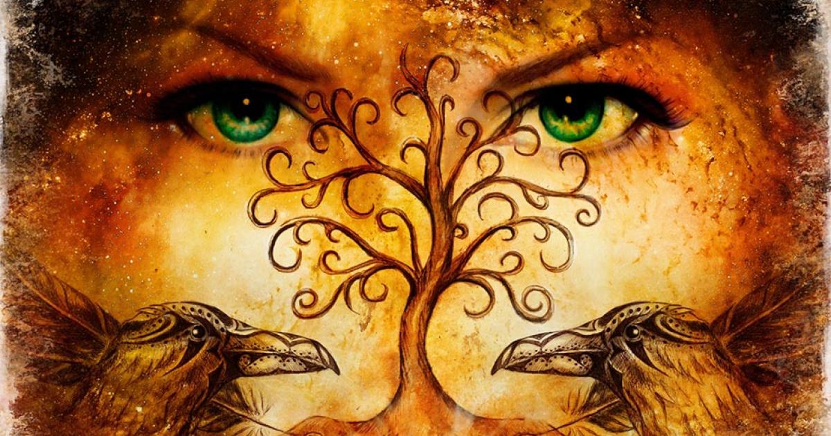 Representation of the goddesses that were the wives and daughters of Odin. Source: Jozefklopacka / Adobe Stock.