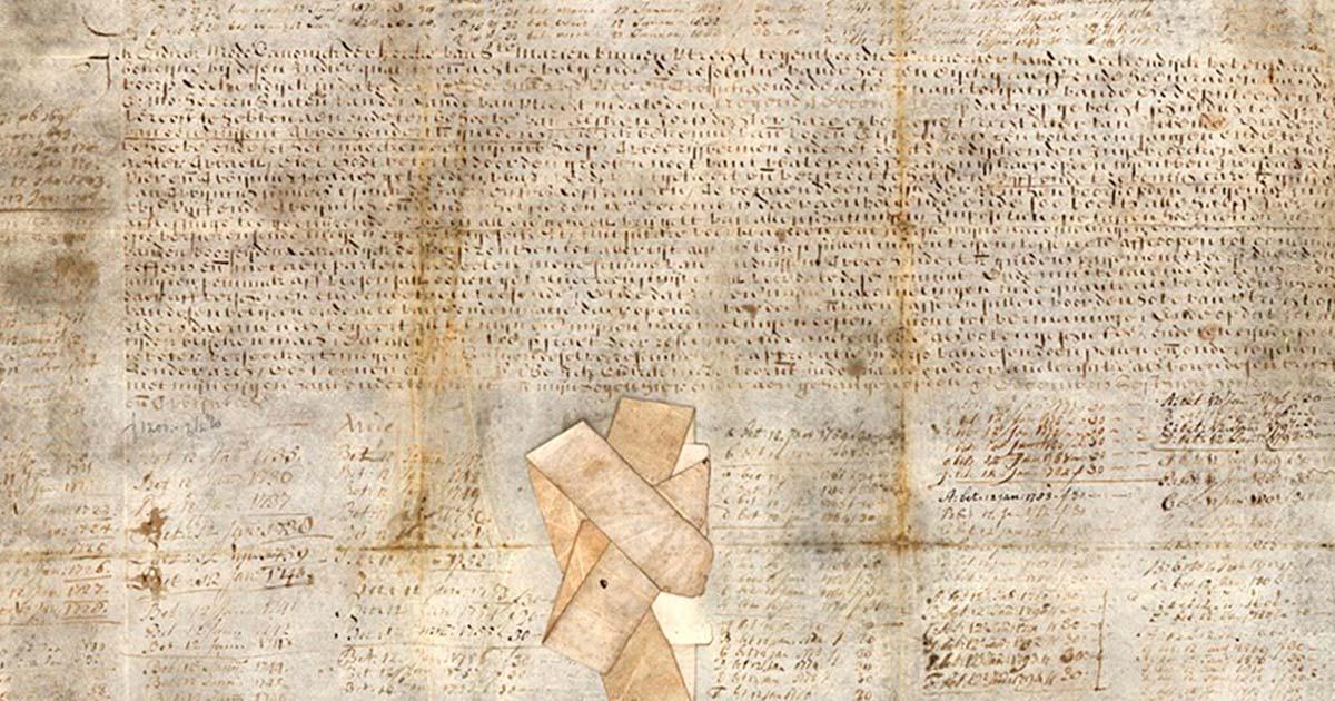 The Lekdijk Bovendams bond from 1624. Source: https://www.beursgeschiedenis.nl/