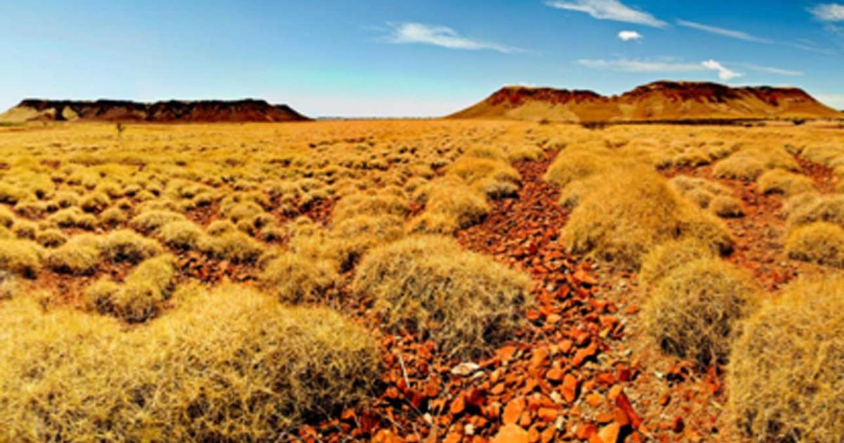 Pilbara, Australia where scientists discovered microbial remains in ancient rocks. Source: Terry / Adobe Stock.