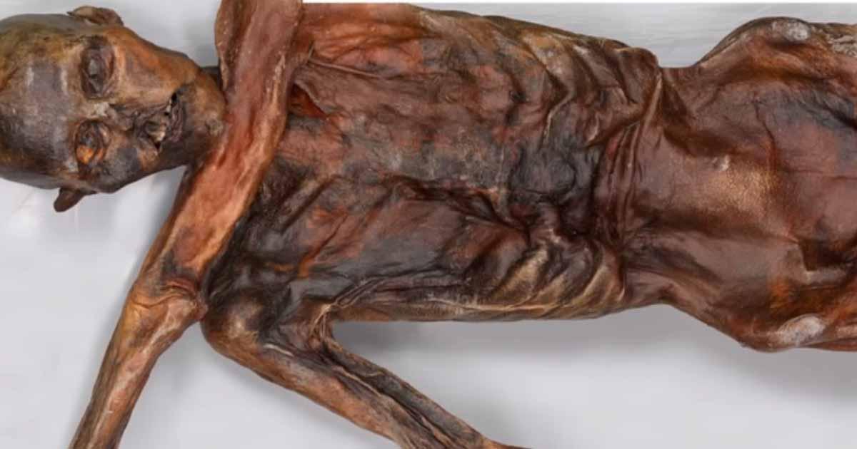 Ötzi Tyrolean Iceman continues to be a perplexing mystery in the realm of archaeology. Source: YouTube screenshot/Ancient Geographic