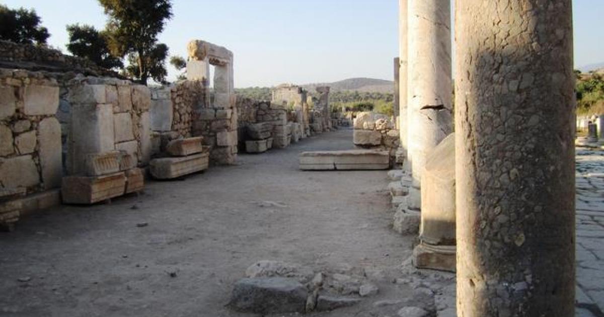 Mythical city of Patara in Turkey