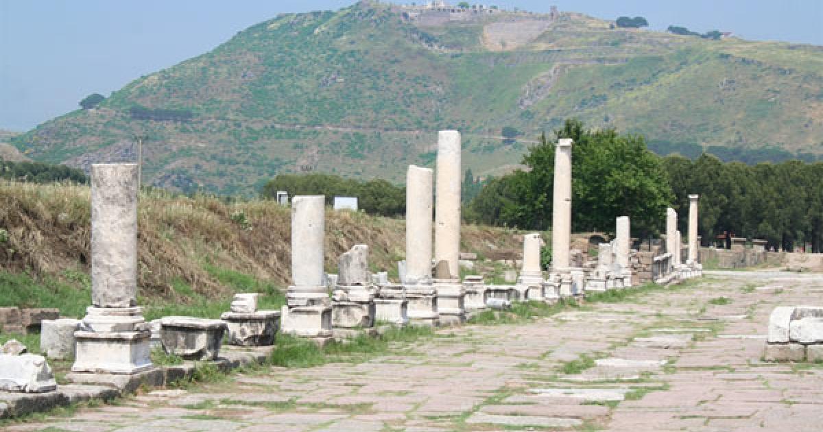 Asklepion in Pergamon Turkey