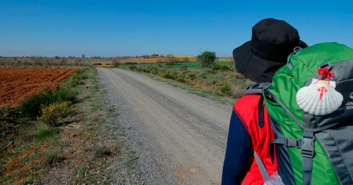 Road to Santiago de Compostela way. Source: Public Domain