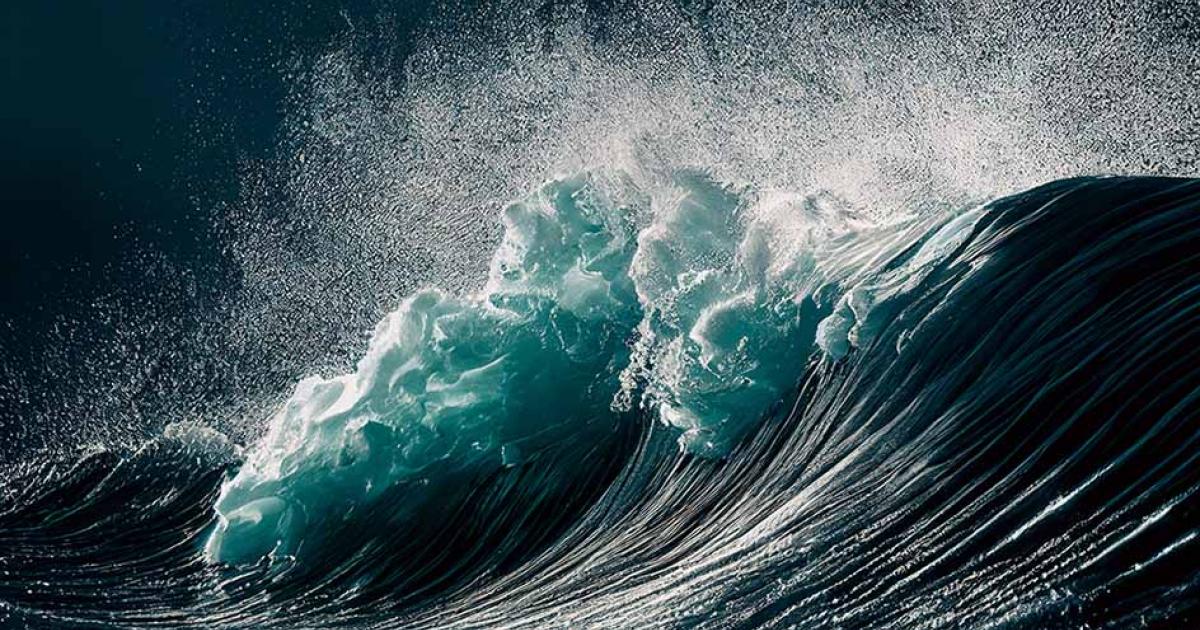 New study suggests primordial life originated in sea spray. Source: Rysak / Adobe Stock
