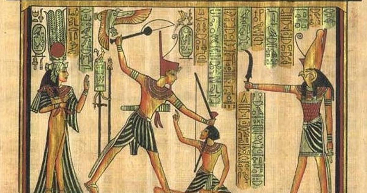 Depiction of punishment in ancient Egypt