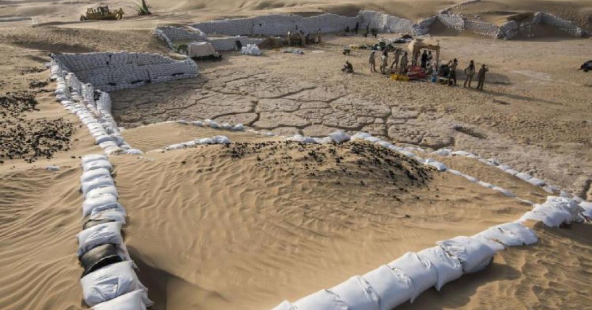 Ancient recycling discovered at the Saruq Al Hadid site. Source: Jan Kurzawa / PAP.