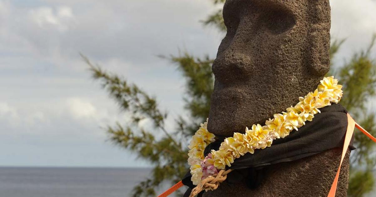 The return of the moai to Rapa Nui from Chile. Source: Paula Rossetti