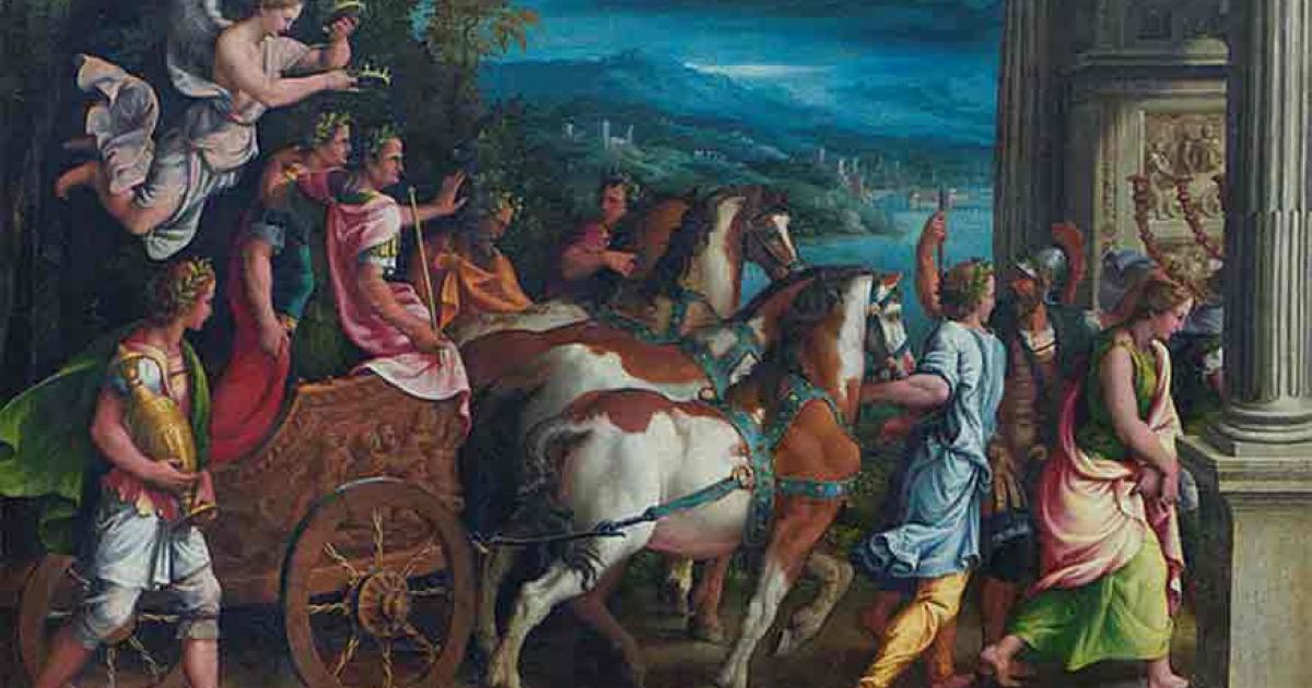 Triumph of Titus and Vespasian. Source: Public Domain