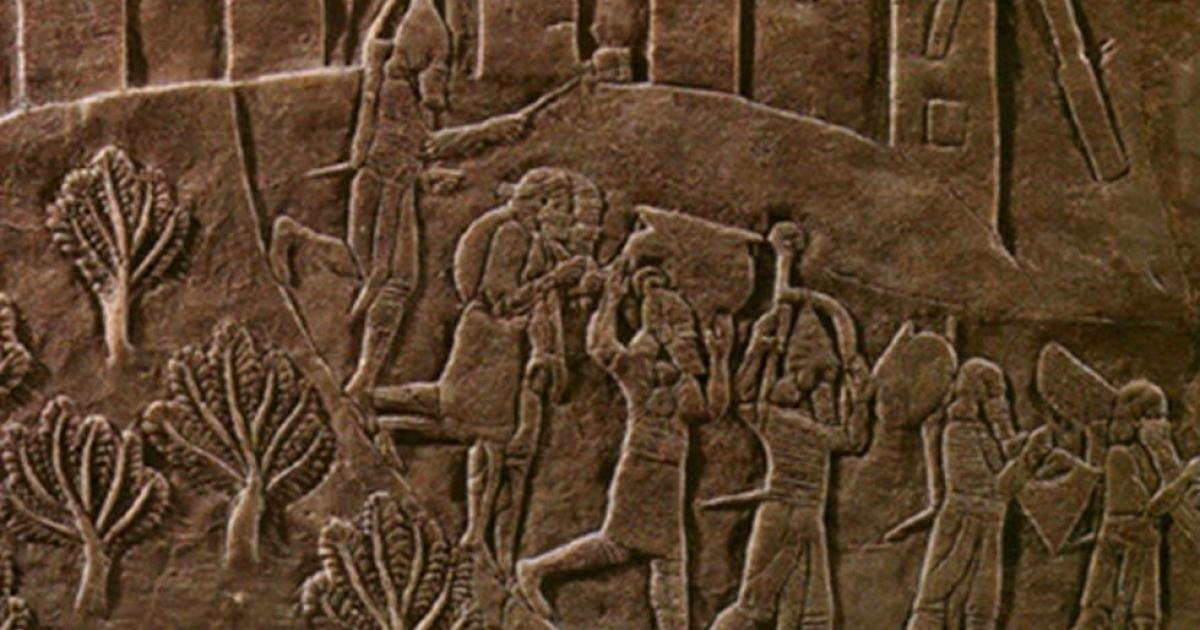 What befell the ancient Elamite city of Haft Tappeh? Detail of the sack of Susa.