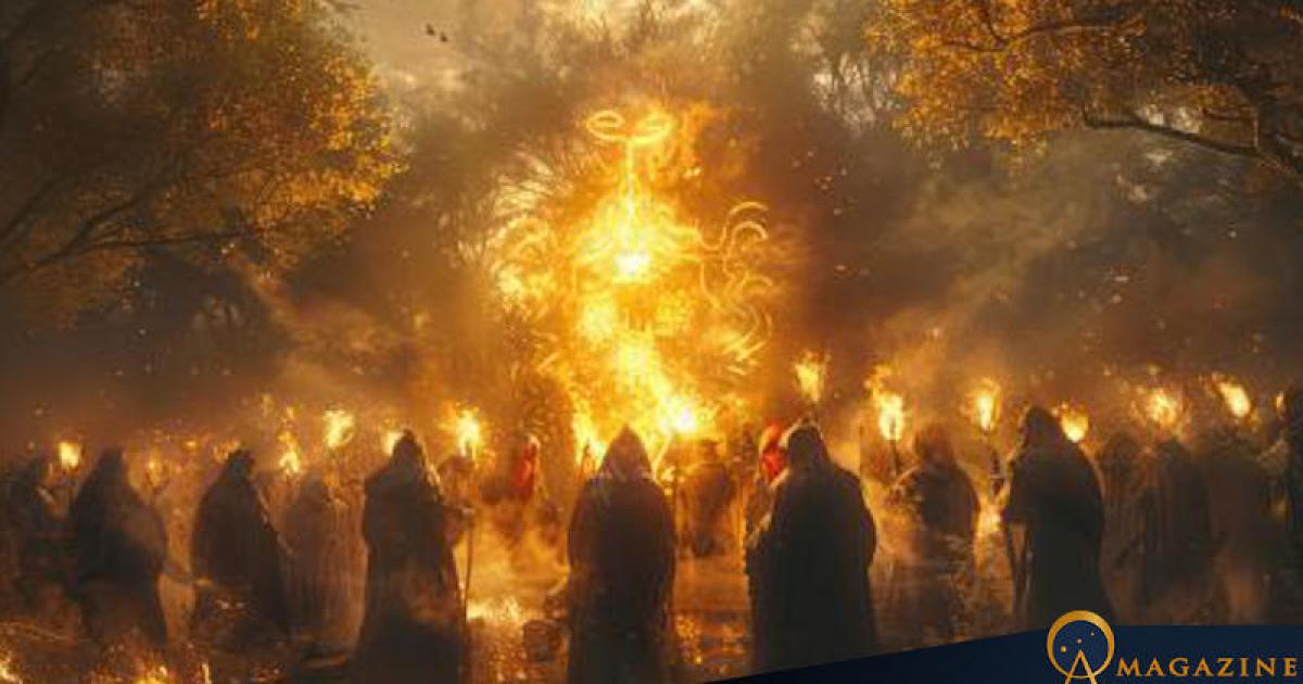 Representative image of a Samhain celebration.