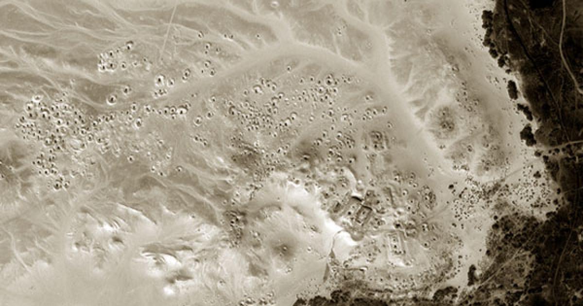 Egyptian landscape through Satellite