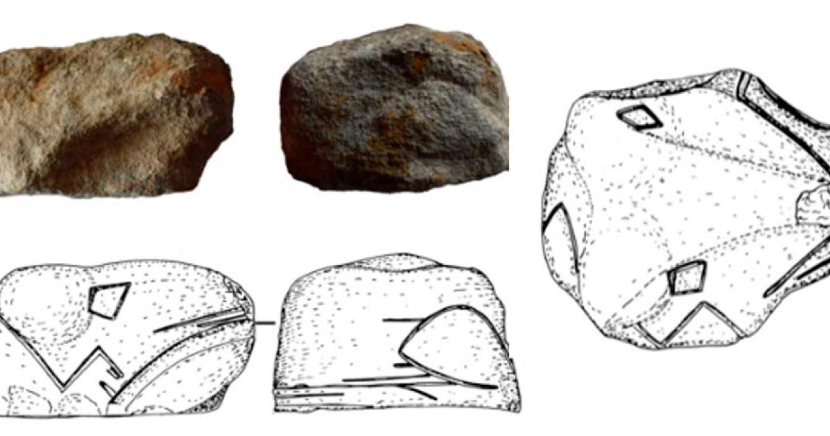 The ‘Older’ serpent head  figurine. This artifact provides new insight on Ukraine rock art and snakes in ancient Ukrainian culture.