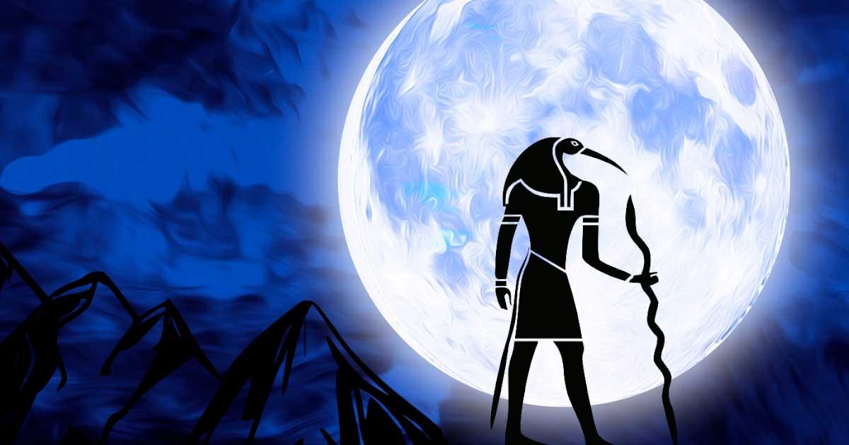 Depiction of the ancient Egyptian deity Thoth silhouette, said to have invented the enema, which were performed by a type of physician known as shepherd of the anus. Source: SunFrot/Adobe Stock