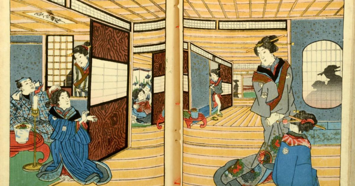 Japanese erotic art. Credit: fotoember / Adobe Stock