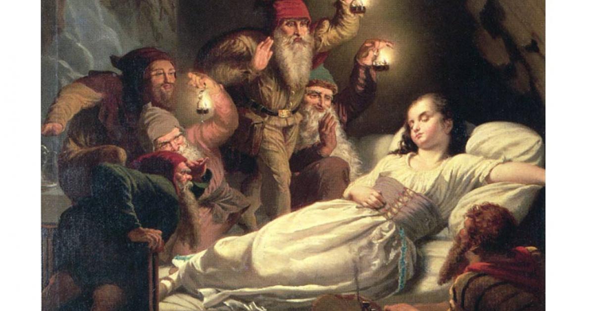 Roland Risse (German, 1835) - "Snow White"