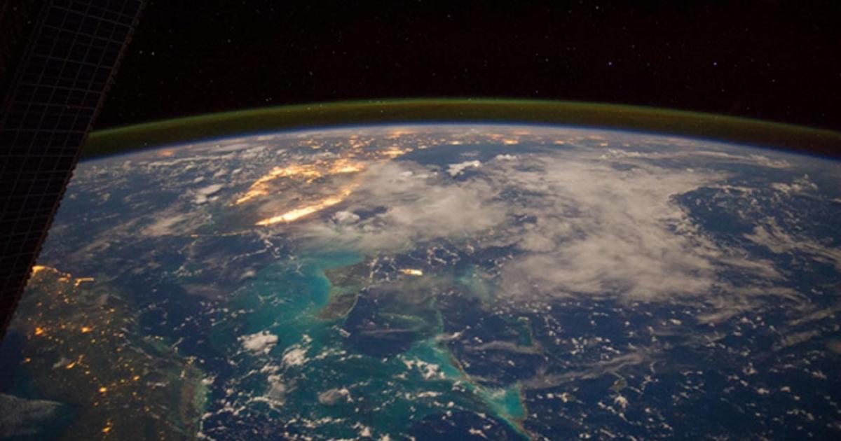 The Caribbean Sea from space 