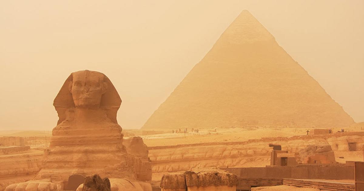 The Giza Sphinx in Egypt. Source: donyanedomam / Adobe Stock