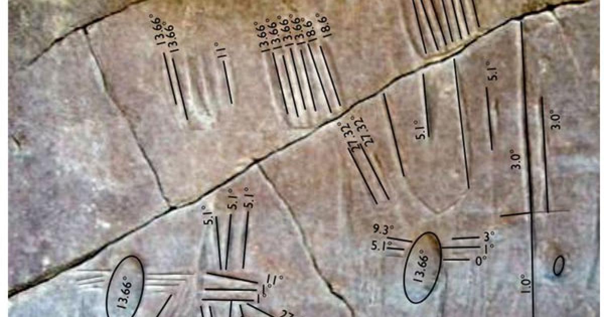 Kharga Oasis spider rock art