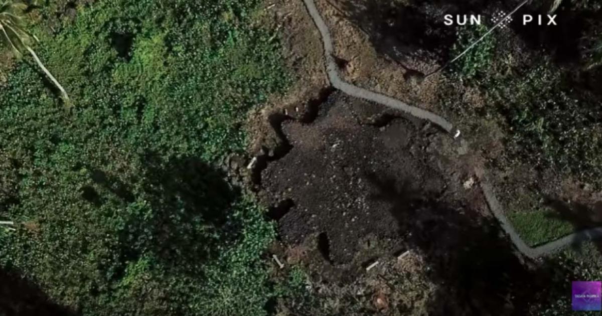 One of many star mounds now revealed on American Samoa.            Source: Tagata Pasifika / Youtube Screenshot