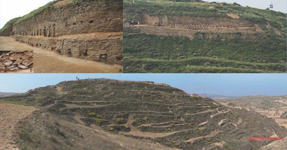 Images of the step pyramid.