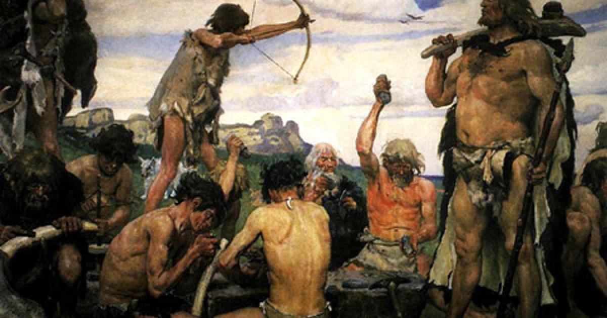 Stone Age Prehistoric Settlement