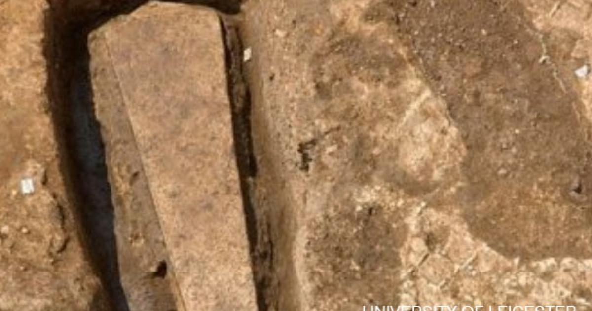 Stone Coffin found on Grey Friars 