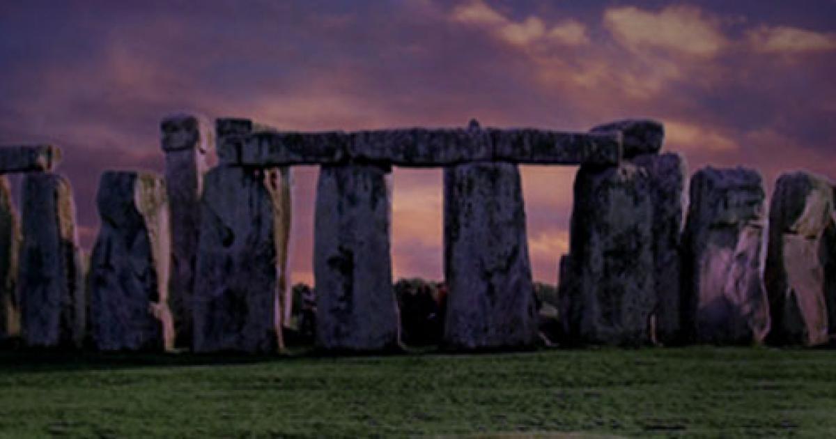 Stonehenge at night