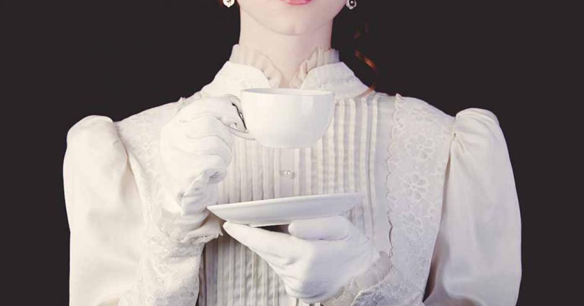 British woman drinking tea. Source: Masson/Adobe Stock