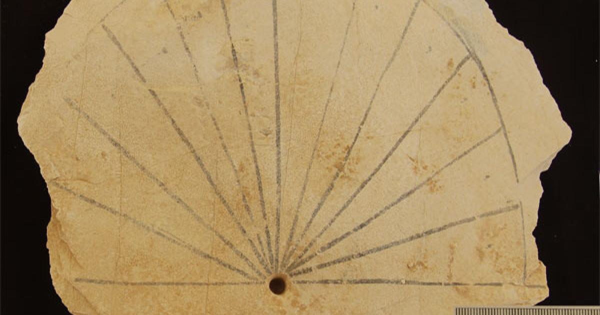 Sundial Egypt Valley of the Kings