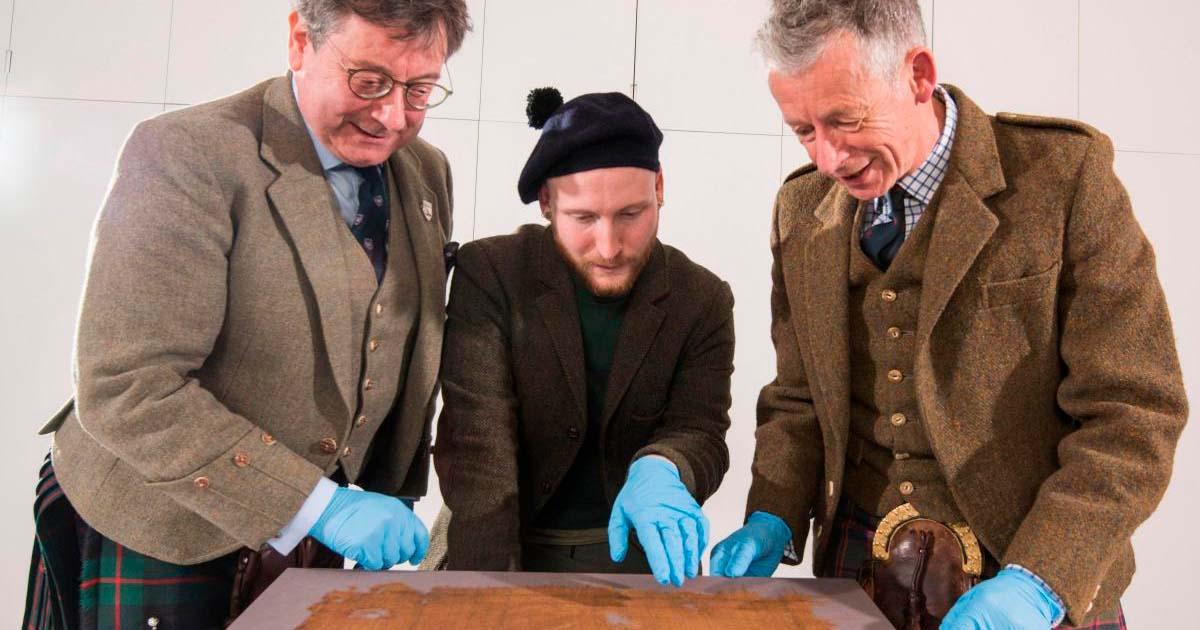 The oldest piece of tartan ever found in Scotland was created in the 16th century. Source: Alan Richardson / V&A Dundee