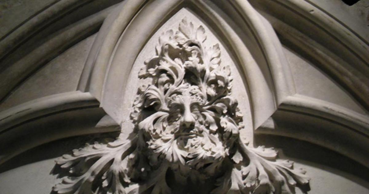 Green Man in the Louvre 