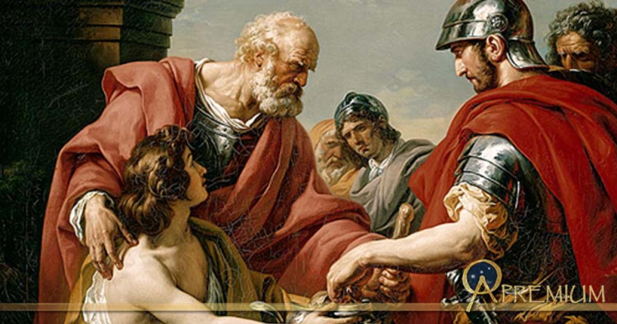 Belisarius by Francois-Andre Vincent 1776