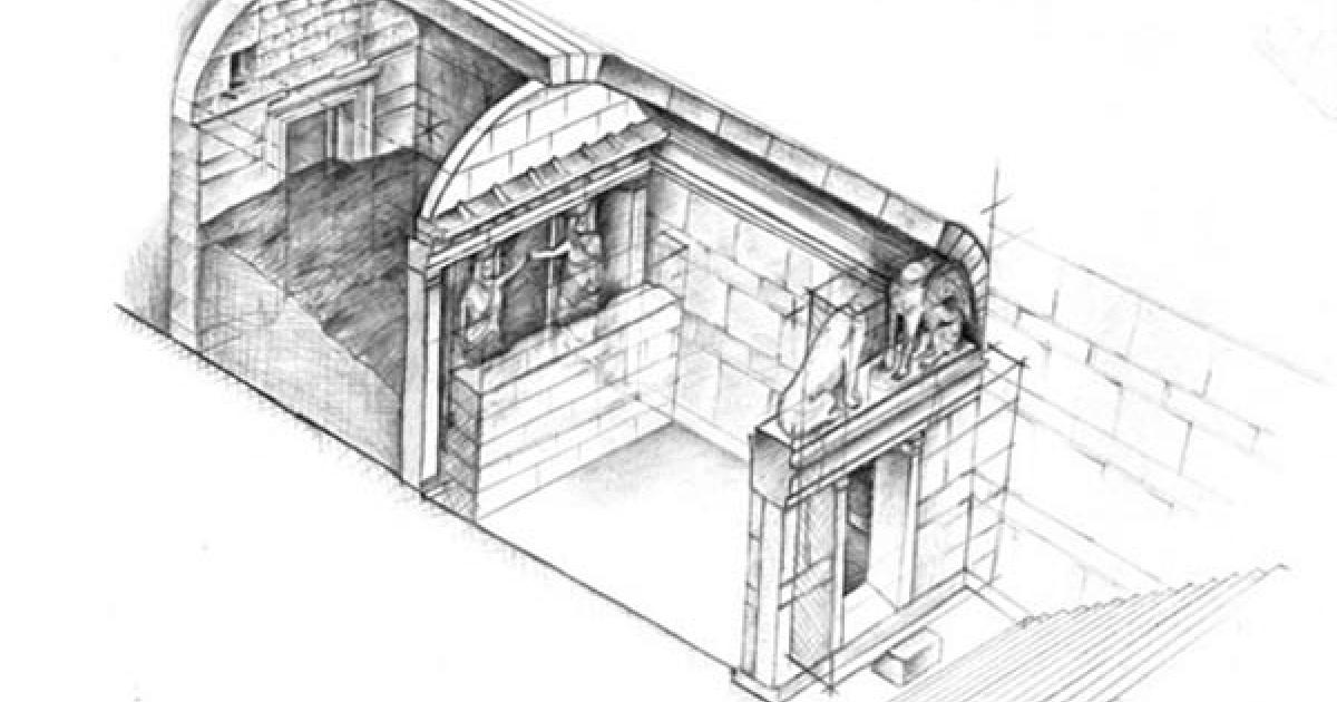 The third chamber of Amphipolis Tomb