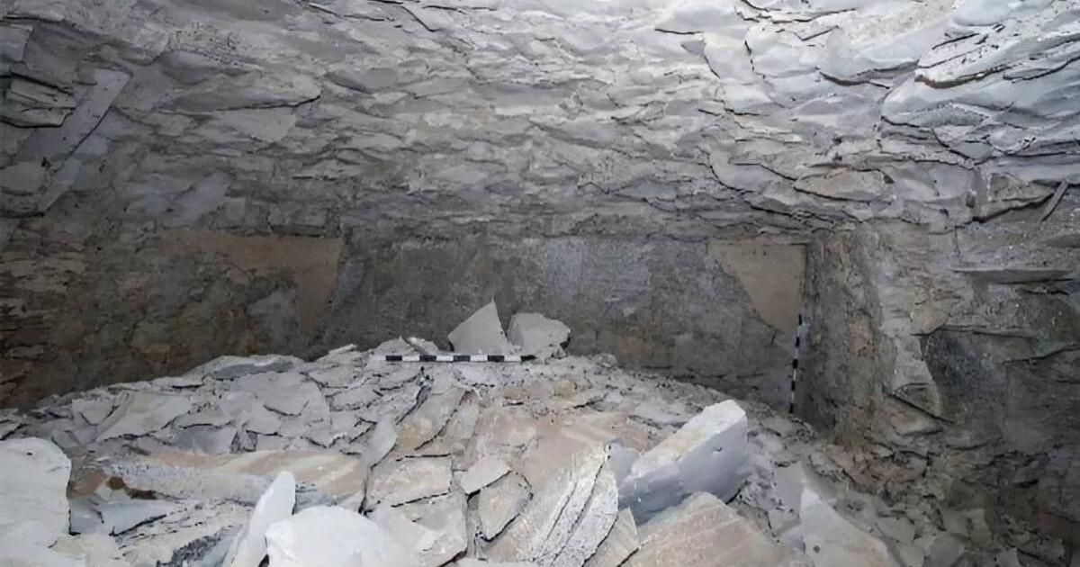 Interior of Thutmose II's tomb