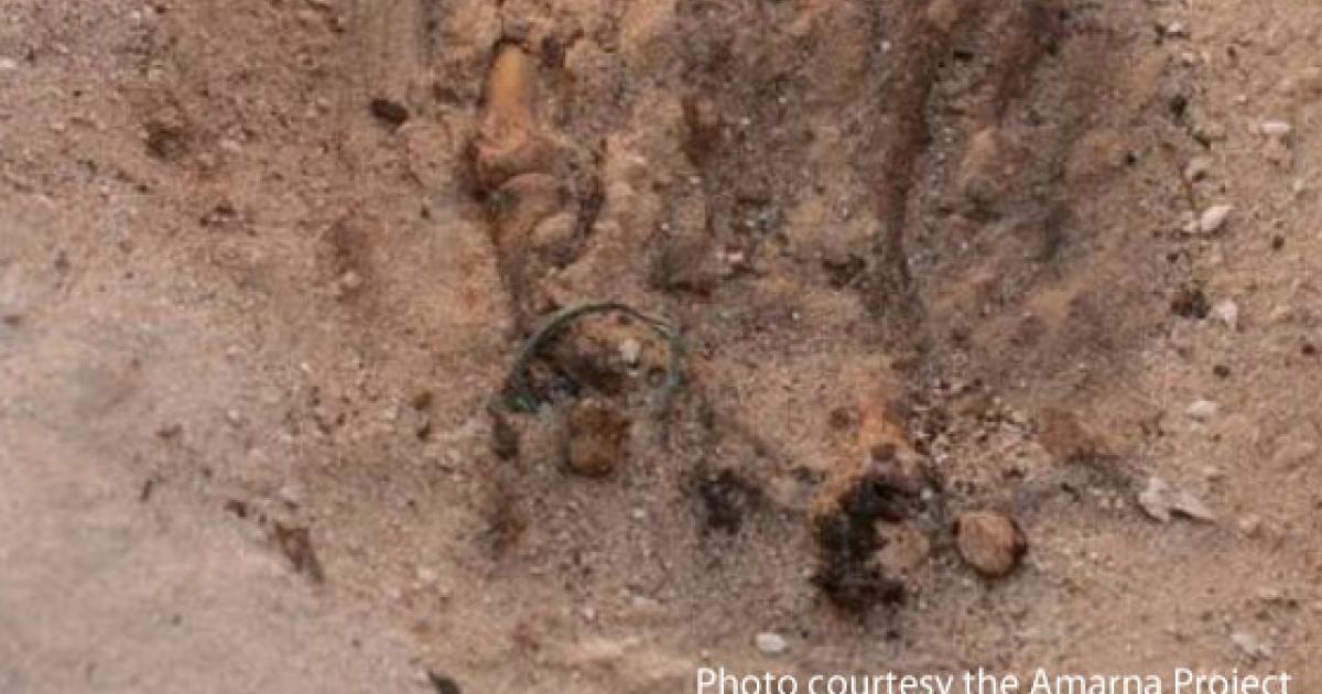 Toe Rings, Ancient Egyptian Skeletons 