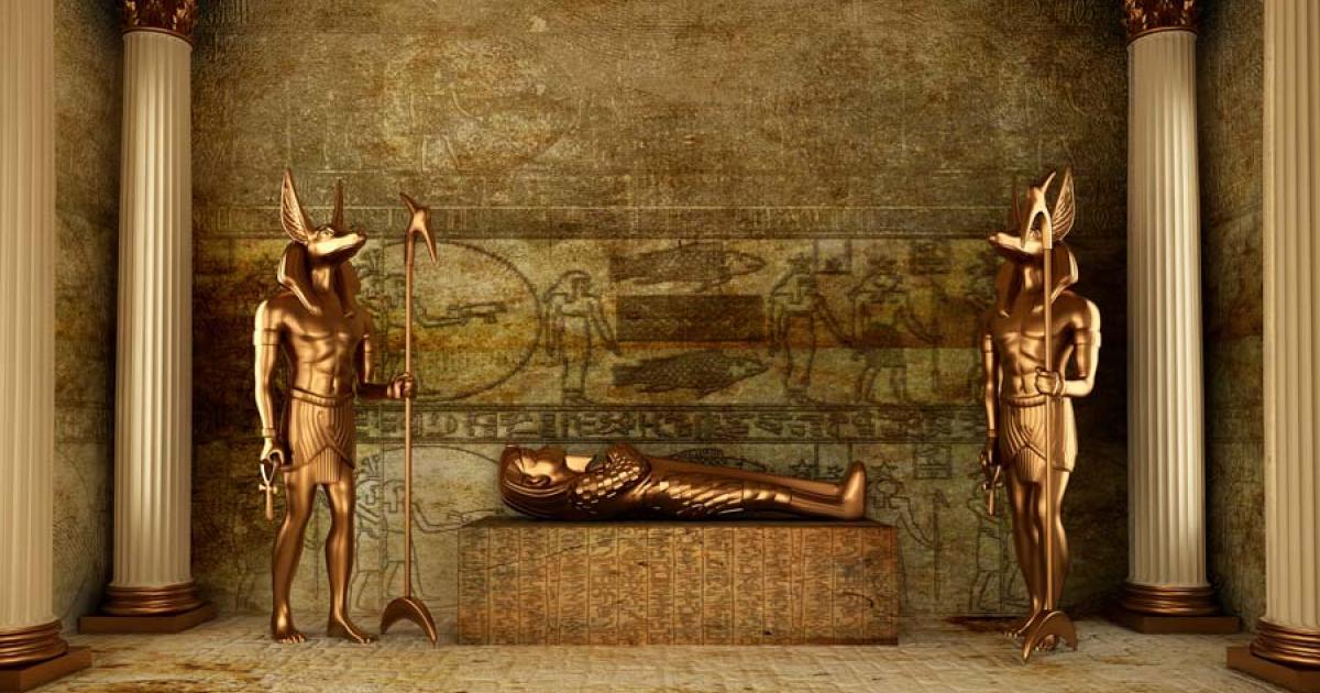 A Pharaoh's Tomb  By yezep/ Adobe Stock