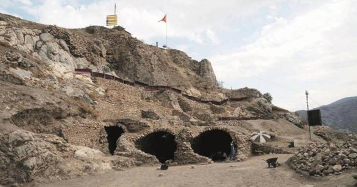 Newly-discovered tunnels and dungeons in Tokat Castle