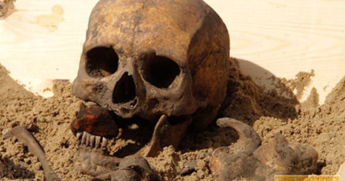 Vampires Burial site in Poland